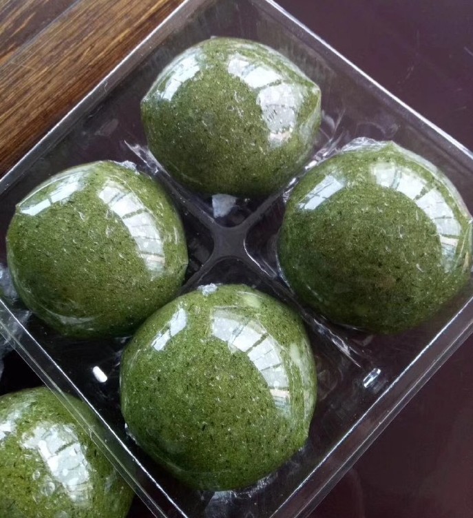 花见拾乐网红爆品：青团（艾叶粑粑）