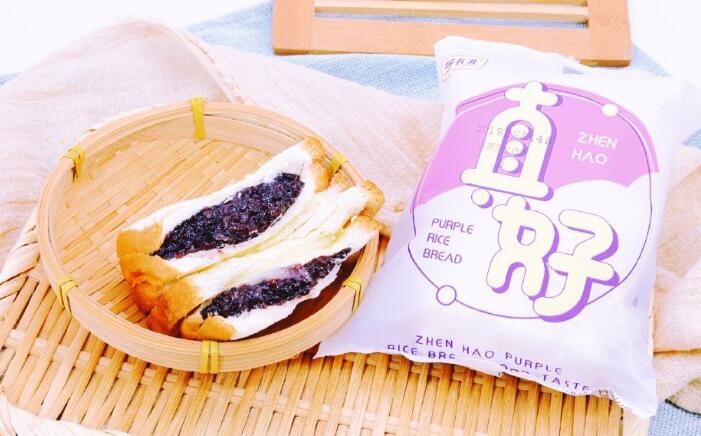 真好紫米面包