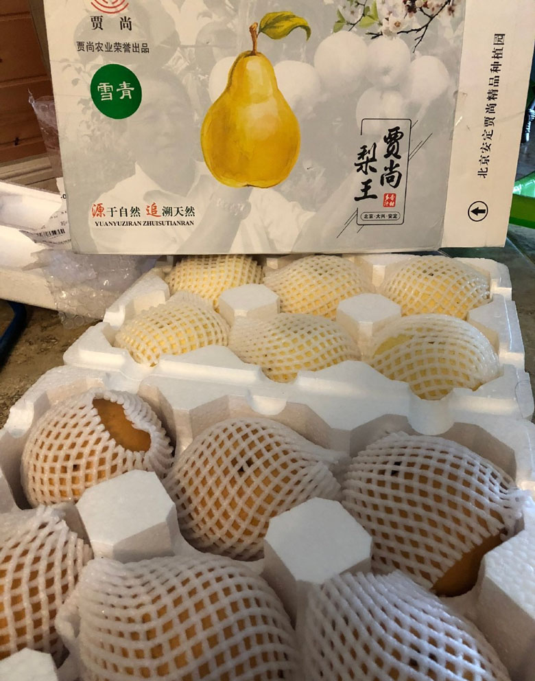 有机梨果品