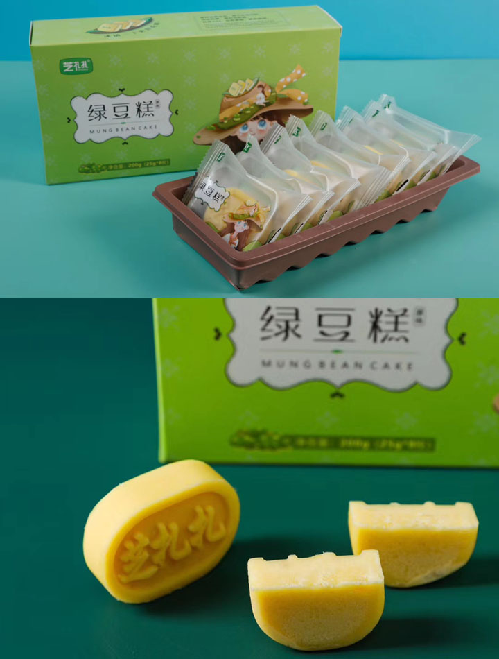 芝扎扎绿豆糕 网红爆款