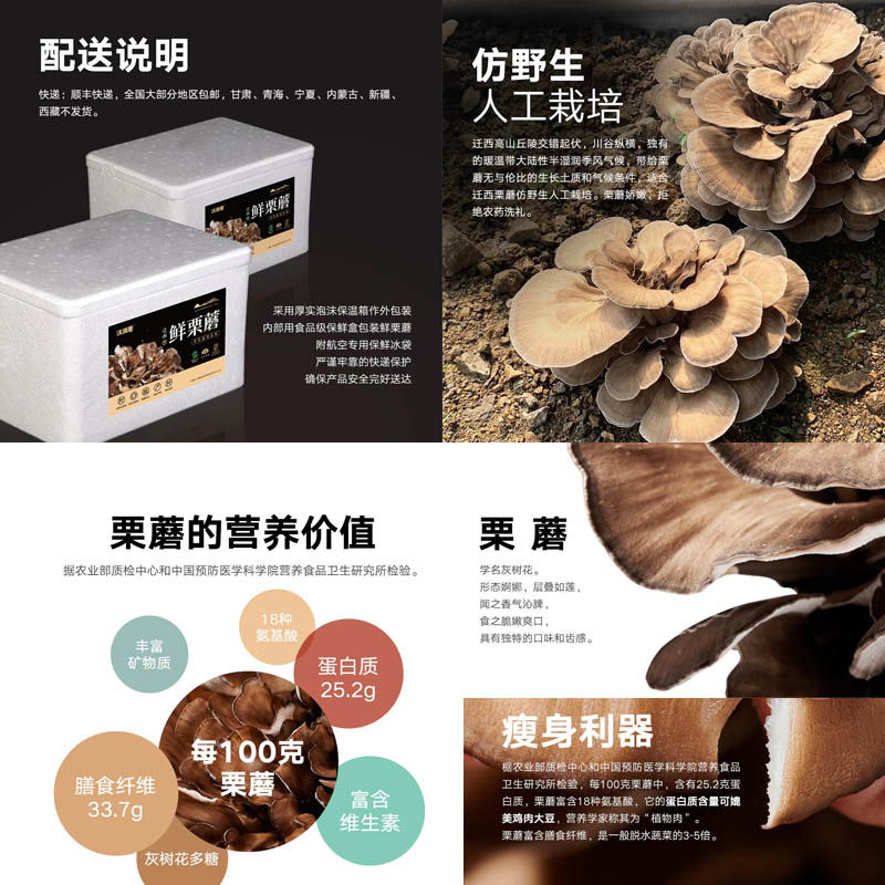 沃滴栗®迁西头茬鲜栗蘑20210609