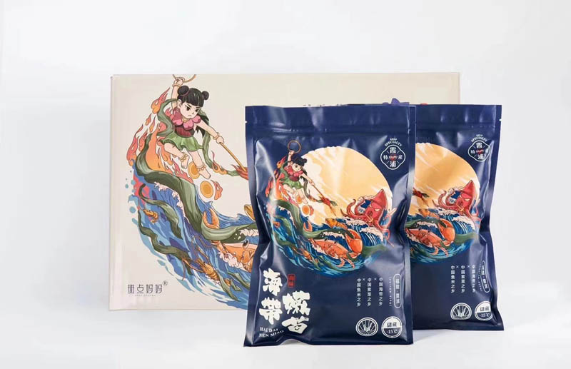 福建霞浦海带嫩苗 斑点妈妈20210812