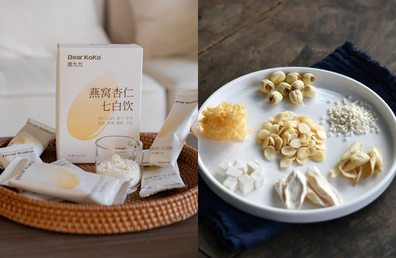 bearkoko燕窝杏仁七白饮20231010