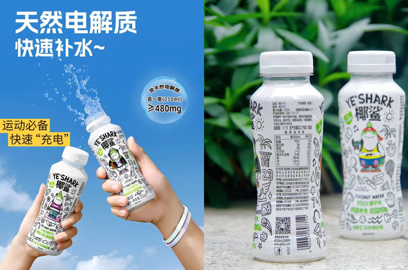 欢乐家椰鲨纯椰子水20240428