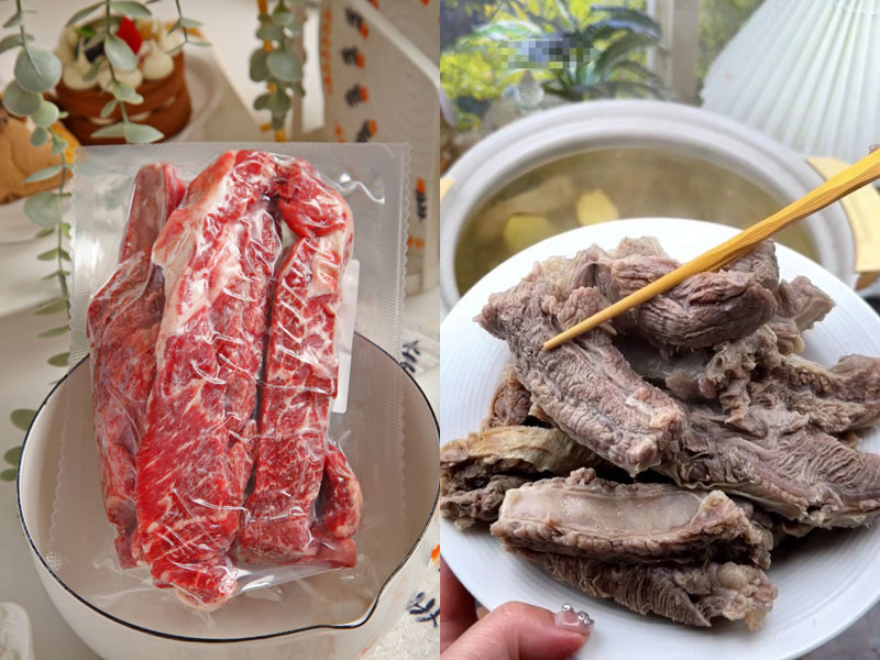 美国谷饲安格斯西冷牛肋条20240613