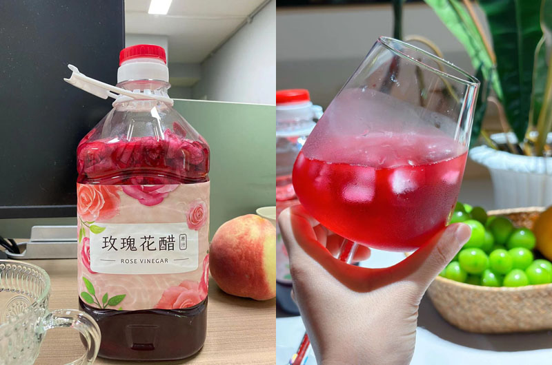 玫瑰花荞麦醋20240816
