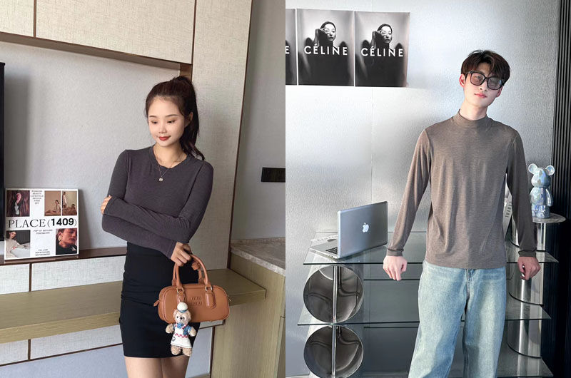 美雅碧莫代尔暖肤打底衫20240927