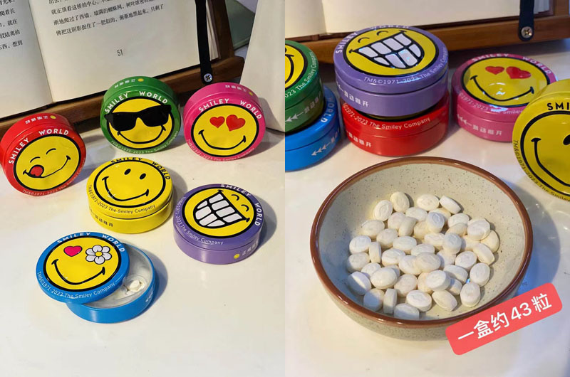 Smiley world无糖薄荷糖20240929