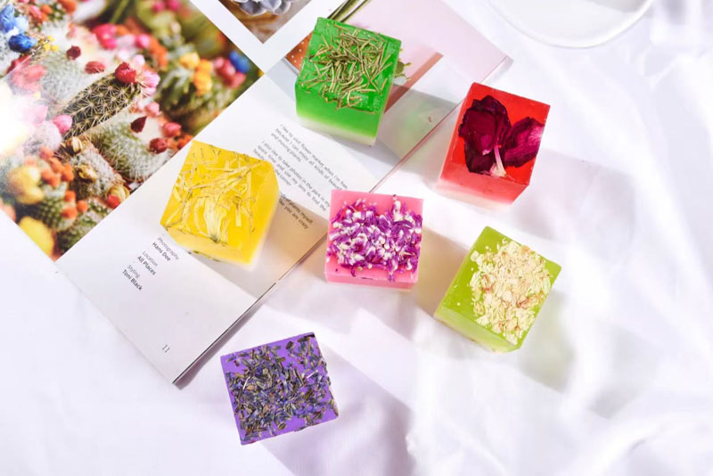 云南鲜花手工精油皂20250613